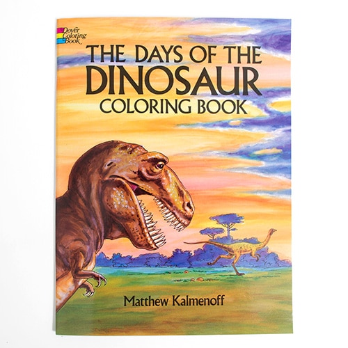 Dover, Coloring Book, Dinosaur